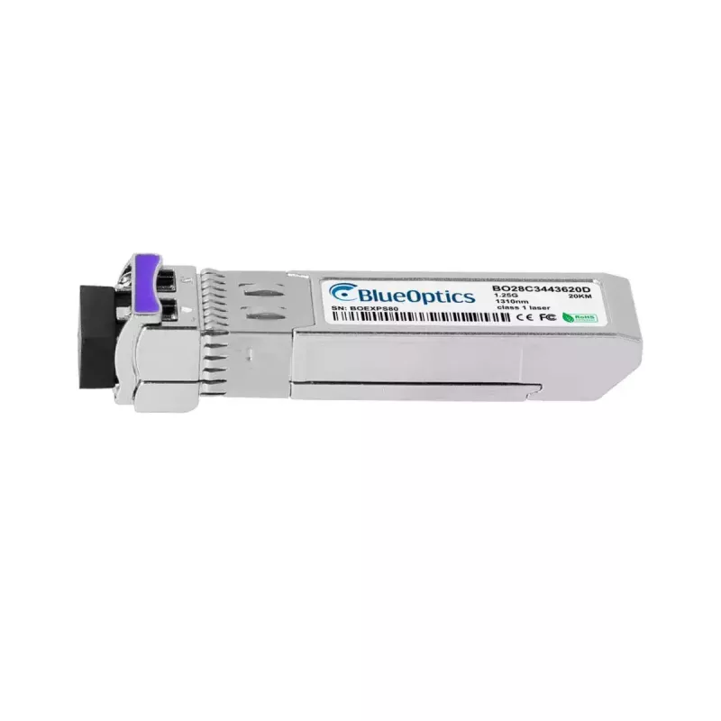SFP-glasvezeltransceiver BlueOptics LRM1301-BC+1-BO, cSFP, 1250 Mbit/s, zilver