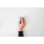 BakkerElkhuizen Grip muis draadloos, voor rechtshandigen, verticaal design, optisch, RF draadloos, 1600 DPI, zwart, zilver