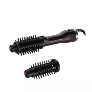 Rowenta K/Pro Stylist CF961L heteluchtborstel stoom zwart, rood 750 W 1,8 m