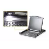 ATEN 19 inch LCD-console (USB - PS/2 VGA), 48,3 cm (19 inch), LCD, PS/2, PS/2, VGA, US-Engels