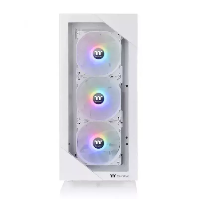 PC-behuizing Thermaltake View 200 TG Snow ARGB Midi Tower wit