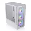 PC-behuizing Thermaltake View 200 TG Snow ARGB Midi Tower wit