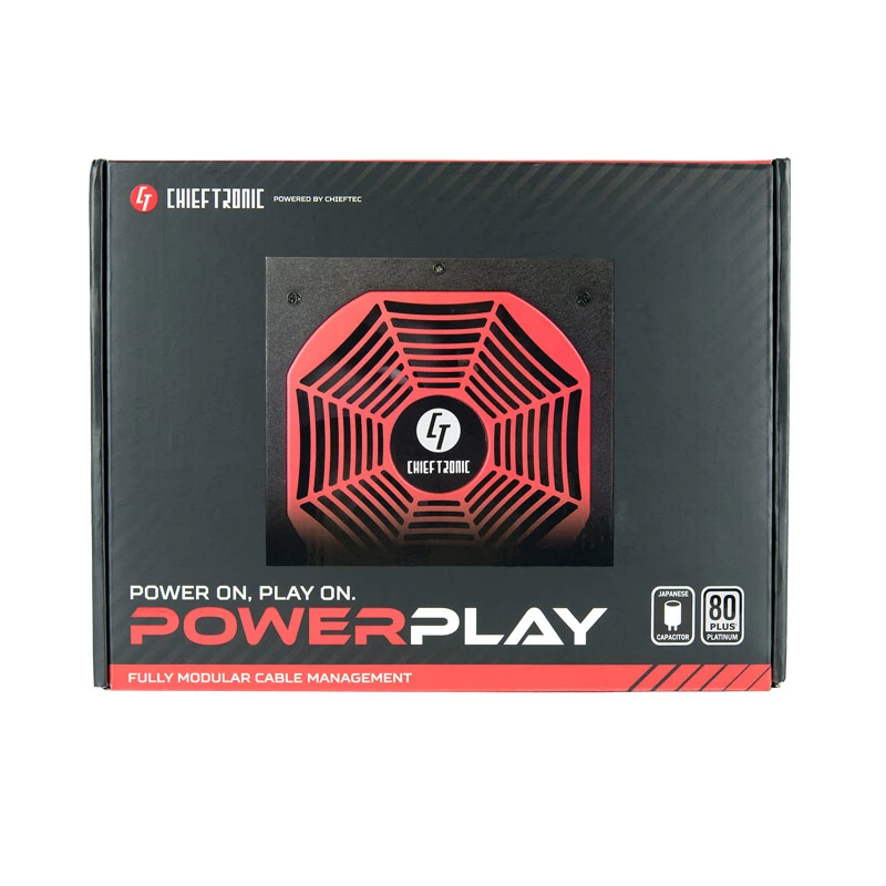 Chieftec GPU-1200FC voeding 1200 W 20+4-Pin ATX ATX zwart, rood