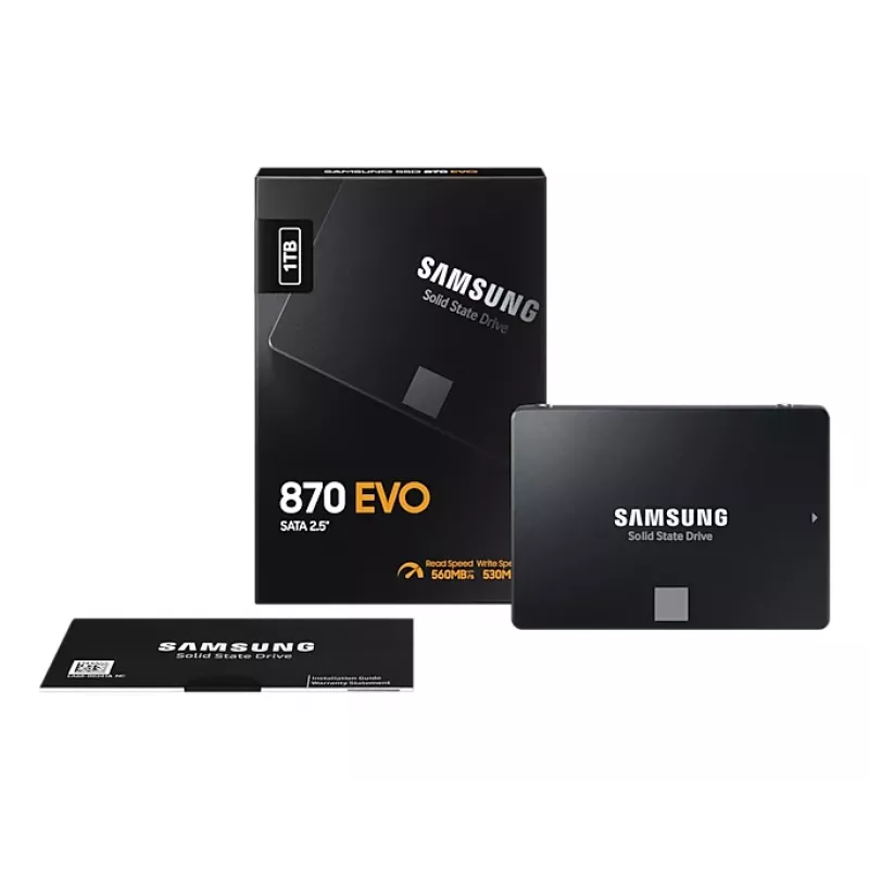 Samsung 870 EVO 1 TB 2,5 inch Serial ATA III V-NAND MLC