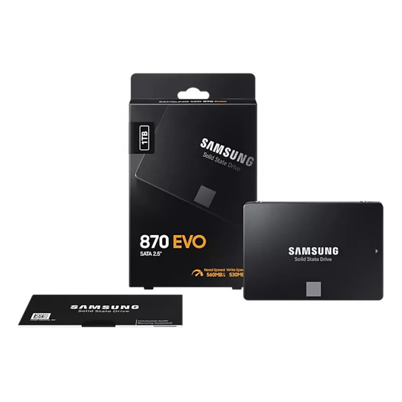 Samsung 870 EVO 1 TB 2,5 inch Serial ATA III V-NAND MLC