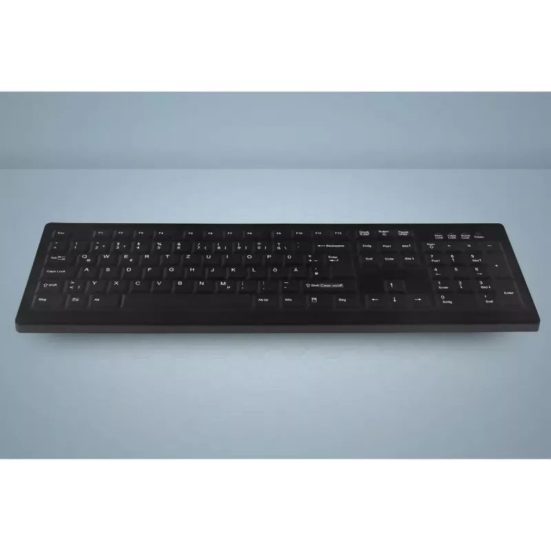 Active Key AK-C8100 toetsenbord medisch USB QWERTZ Duits zwart full-size 105 toetsen