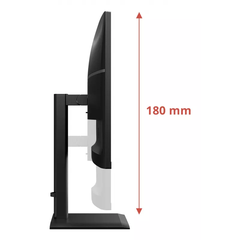 AOC E4 Q32E4U Computermonitor 80 cm (31,5 inch) 2560 x 1440 pixel Quad HD LED zwart