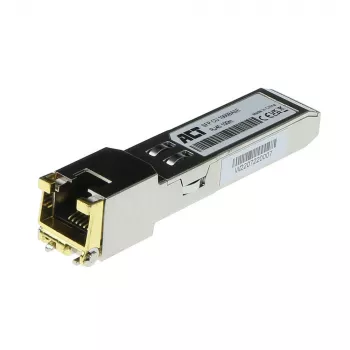 ACT SFP 1000Base koper RJ45 transceiver gecodeerd voor HP / HPE / Aruba / Procurve / H3C (J8177A/J8177B/J8177C/J8177D)