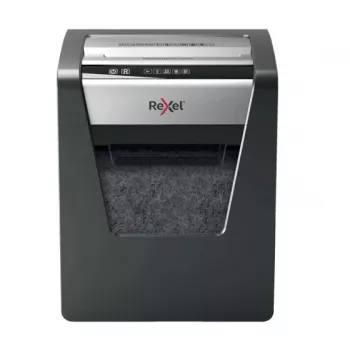 Rexel Momentum M510 microcut-papiervernietiger P5, microcut-versnippering, 2 x 15 mm, 23 L, 250 vellen, 58 dB, knoppen