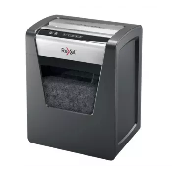 Rexel Momentum M510 microcut-papiervernietiger P5, microcut-versnippering, 2 x 15 mm, 23 L, 250 vellen, 58 dB, knoppen