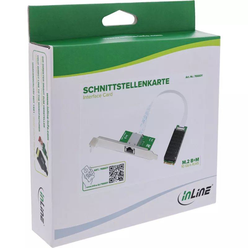 InLine 76660Y netwerkkaart intern Ethernet 10000 Mbit/s