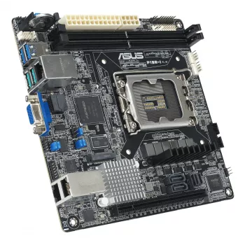 Moederbord ASUS P13R-I Mini ITX, Intel C262 chipset, LGA 1700, DDR5, 2x DIMM, 64 GB, 6x SATA III, 3x RJ-45