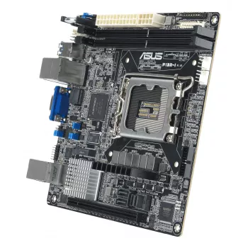 Moederbord ASUS P13R-I Mini ITX, Intel C262 chipset, LGA 1700, DDR5, 2x DIMM, 64 GB, 6x SATA III, 3x RJ-45