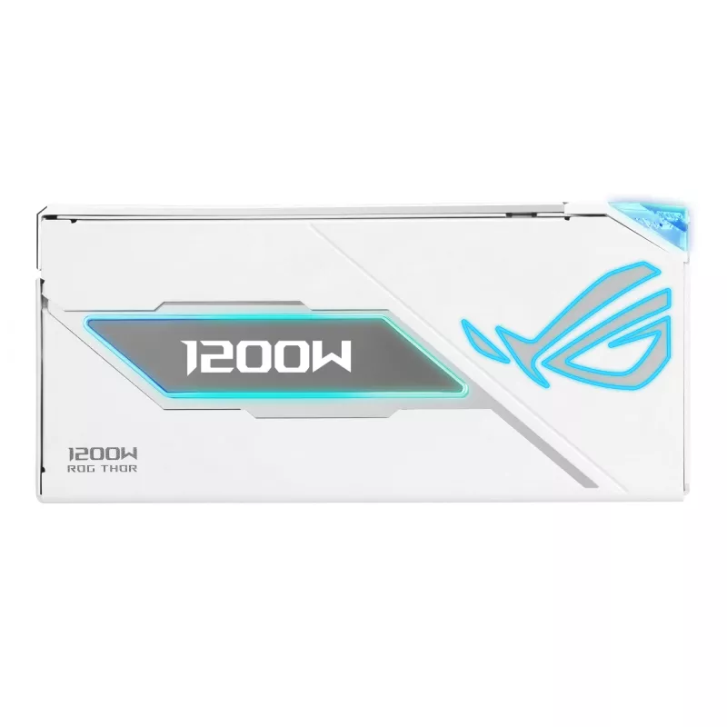 Voeding ASUS ROG THOR-1200P3-WHITE-GAMING 1200 W ATX 20+4-pin, 80 PLUS Platinum, wit