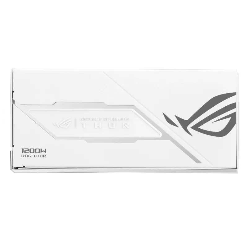 Voeding ASUS ROG THOR-1200P3-WHITE-GAMING 1200 W ATX 20+4-pin, 80 PLUS Platinum, wit