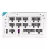 Voeding ASUS ROG THOR-1200P3-WHITE-GAMING 1200 W ATX 20+4-pin, 80 PLUS Platinum, wit
