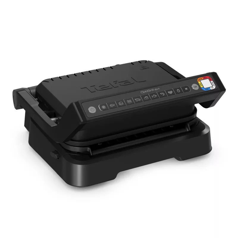Contactgrill Tefal OptiGrill 2in1 GC7728 2100W zwart