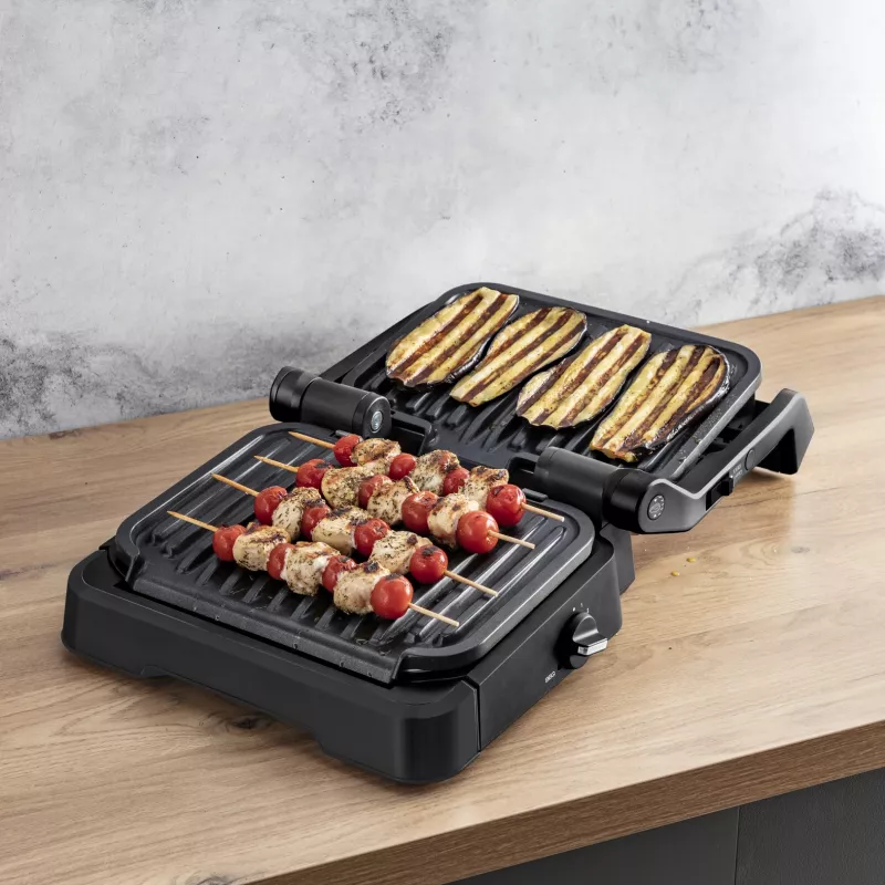 Contactgrill Tefal OptiGrill 2in1 GC7728 2100W zwart