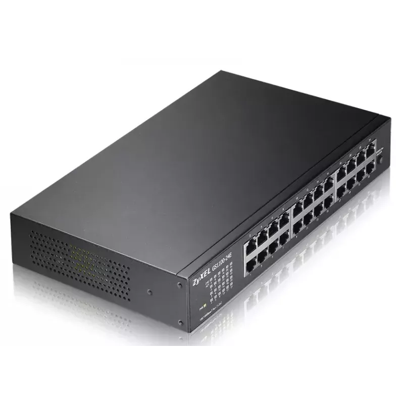 Switch Zyxel GS1100-24E zwart