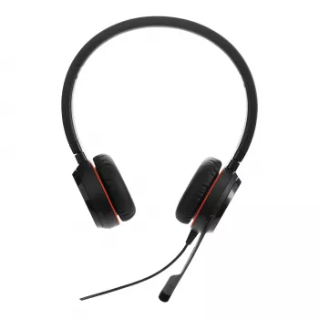 Jabra Evolve 20SE MS stereo USB-C, bedraad, kantoor/callcenter, 150 - 7000 Hz, 132 g, headset, zwart