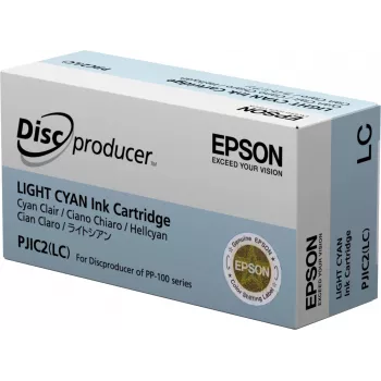 Epson Discproducer inktpatroon, lichtcyaan (MOQ=10), lichtcyaan, pigmentinkt, 1 st.