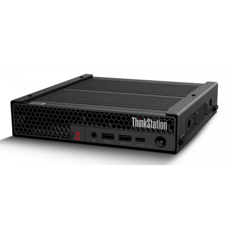 Lenovo ThinkStation P3 Tiny Intel® Core™ i5 i5-14600 32 GB DDR5-SDRAM 1 TB SSD NVIDIA RTX A400 Windows 11 Pro mini-pc workstation zwart