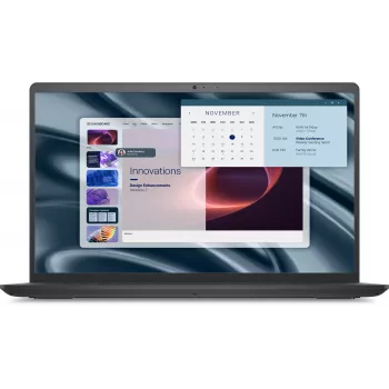 DELL Pro 15 Essential PV15255 AMD Ryzen™ 3 7320U laptop 39,6 cm (15,6 inch) Full HD 8 GB LPDDR5-SDRAM 512 GB SSD Wi-Fi 5 (802.11ac) Windows 11 Pro Duits zwart