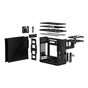 Pc-behuizing Fractal Design Era ITX midi tower carbon