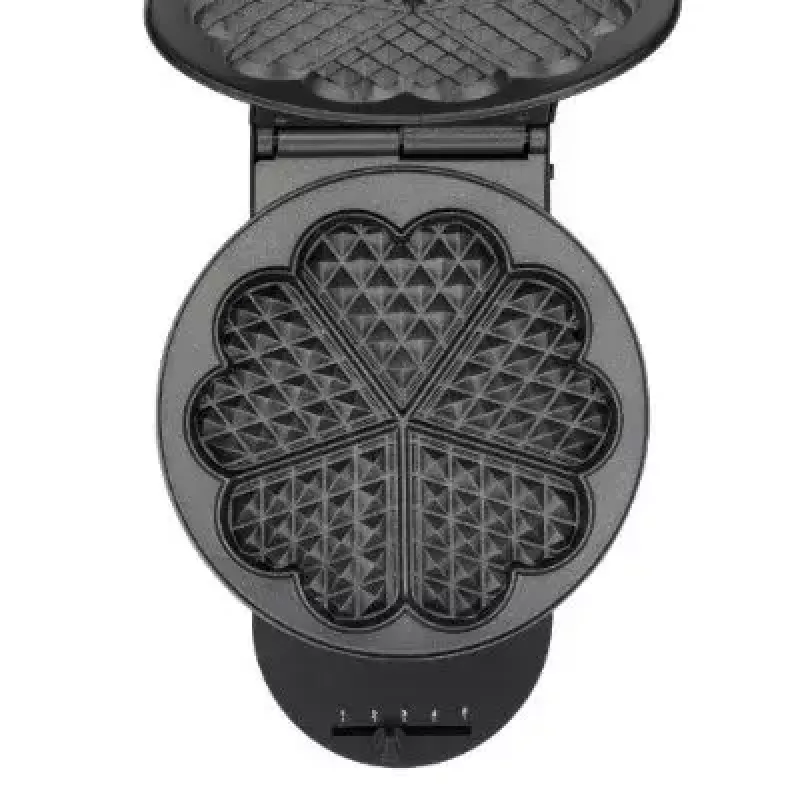 Wafelijzer Tefal WM310D 5 wafels 1000 W zwart RVS