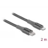 Data- en oplaadkabel DeLOCK USB Type-C naar Lightning 86632