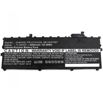 Accu CoreParts 01AV494-CP voor Lenovo ThinkPad X1 Carbon 2017