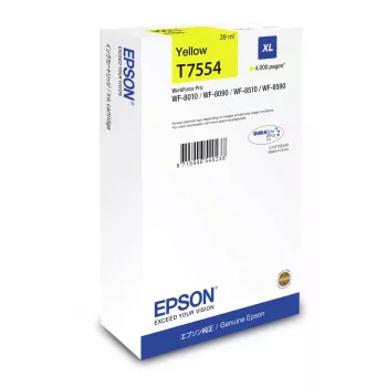 Epson inktpatroon XL geel, hoge (XL) capaciteit, geel, pigmentinkt, 1 stuk