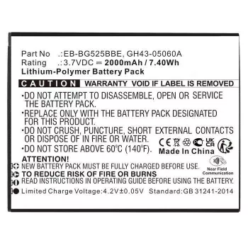 Smartphone-accu CoreParts GH43-05060A-CP 3,7V 2000mAh Li-Pol 7,40Wh