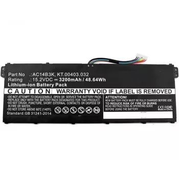 CoreParts Laptop-accu voor Acer, accu, Acer, Aspire ES15, Aspire ES1-572, Aspire ES1-572-31LD, Aspire ES1-572-56BP