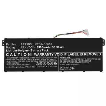 CoreParts MBXAC-BA0121 Laptop-vervangingsonderdeel 88,4 mm breed 261 mm hoog