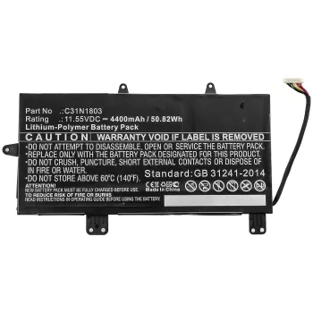 CoreParts MBXAS-BA0284 Laptop-onderdeel accu
