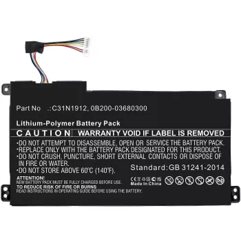 Laptop-onderdeel CoreParts MBXAS-BA0312 breedte 98 mm diepte 5,5 mm hoogte 190,4 mm