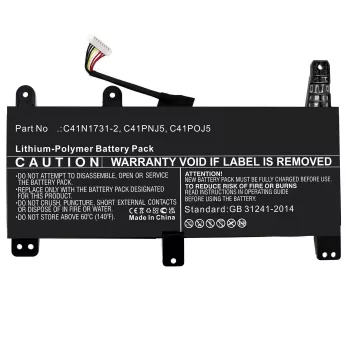 CoreParts MBXAS-BA0313 Laptopaccu voor Asus, 45,6Wh 15,2V 3000mAh