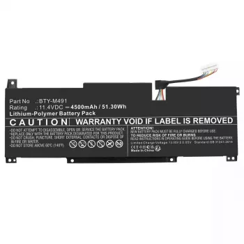 Accu CoreParts MBXMSI-BA0020 voor MSI Modern 15 A10M
