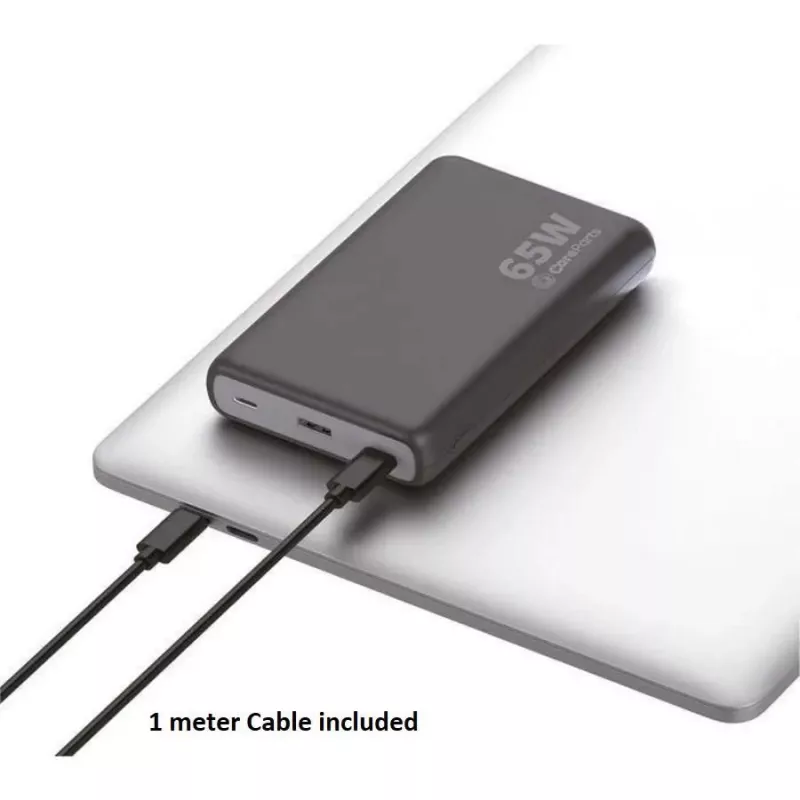 CoreParts MBX-PB006 powerbank lithium-ion (Li-Ion) 20000 mAh zwart