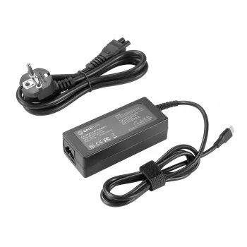 CoreParts MBXUSBC-AC0009 voeding/inverter binnen 65 W zwart