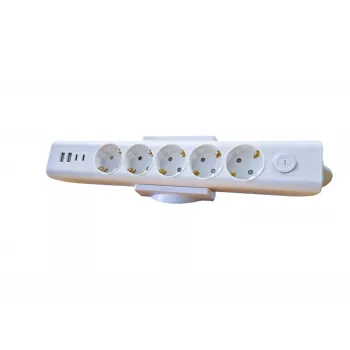 MicroConnect MC-DESKMOUNTW tafelklem voor stekkerdozen