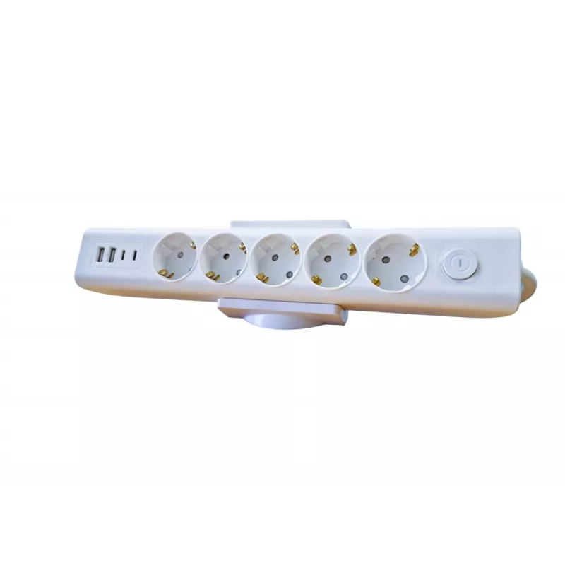MicroConnect MC-DESKMOUNTW tafelklem voor stekkerdozen