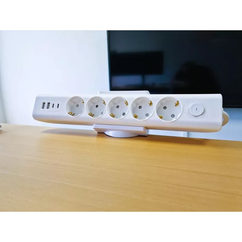 MicroConnect MC-DESKMOUNTW tafelklem voor stekkerdozen
