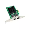 Netwerkkaart MicroConnect MC-PCIEX1-82575 PCIe x1 Intel 82575 Ethernet-adapter