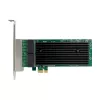 PCIe x1 netwerkkaart MicroConnect MC-PCIEX1-82575-Q met Intel 82575 controller