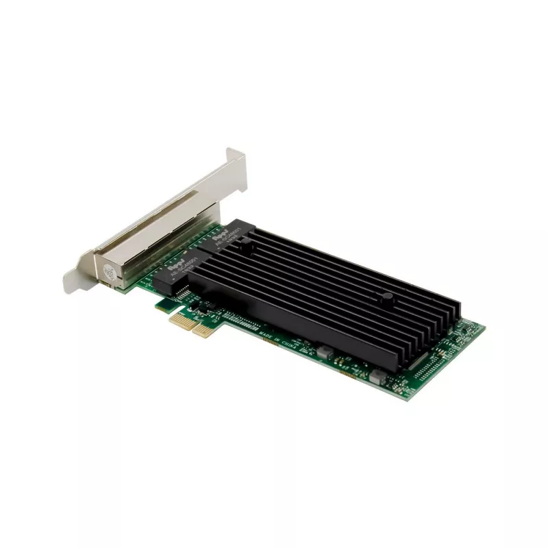 MicroConnect MC-PCIEX1-82576-Q Gigabit-netwerkkaart met vier poorten, PCIe x1, Intel 82576