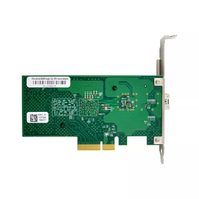 Netwerkkaart MicroConnect X520-DA1 PCIe x4 — dual port 10GbE SFP+