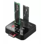 Media Duplicator CoreParts MS-CLONER-M2-SD zwart USB Type-C M.2
