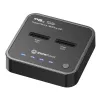 CoreParts MS-CLONER-NVME opslag-dockingstation USB 3.2 Gen 2 (3.1 Gen 2) Type-C zwart